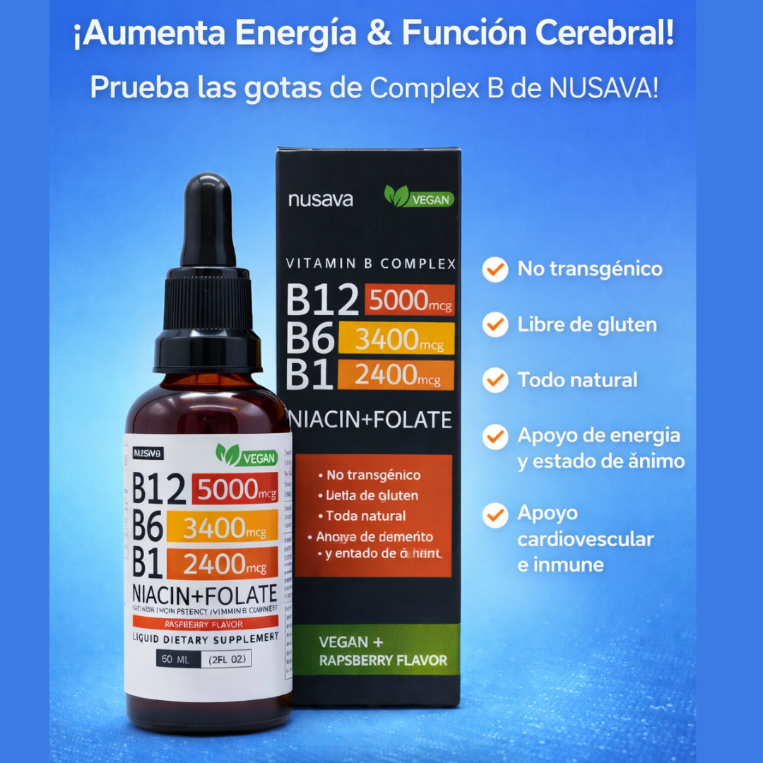 Vitamina B12 Complex de NUSAVA