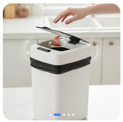 Papelera Con Sensor Automatico