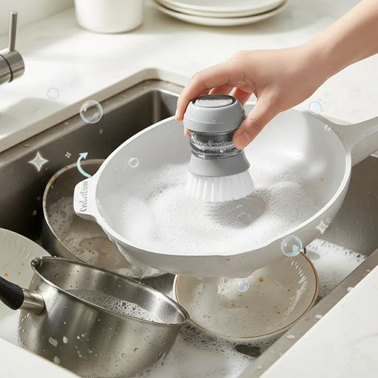 Cepillo lava platos recargable